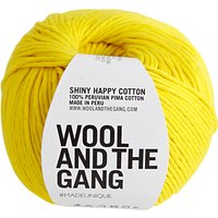 Wool And The Gang Shiny Happy Aran Yarn, 100g - Yellow Brick Road