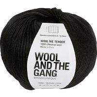 Wool And The Gang Wool Me Tender Chunky Yarn, 100g - Space Black