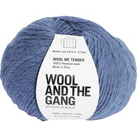 Wool And The Gang Wool Me Tender Chunky Yarn, 100g - Cloudy Blue