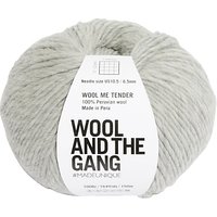 Wool And The Gang Wool Me Tender Chunky Yarn, 100g - Rocky Grey