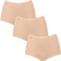 Sloggi 3 Pack Maxi Pants - Nude