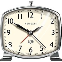 Newgate Toledo Doorstep Alarm Clock - Chrome