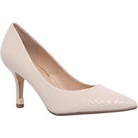 KG By Kurt Geiger Evie Mid Heeled Stiletto Court Shoes - Nude