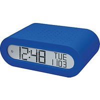 Oregon Scientific Classic Digital Alarm Clock With FM Radio - Blue