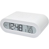 Oregon Scientific Classic Digital Alarm Clock With FM Radio - White