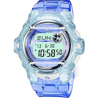 Casio Women's Baby G Resin Strap Watch - Lilac