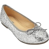 John Lewis Children's Isabella Pump Shoes - Silver