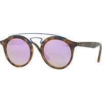 Ray-Ban RB4256 Round Sunglasses - Tortoise/Lilac