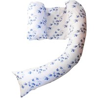 Dreamgenii Nursing Pillow Cover - Blue Flowers