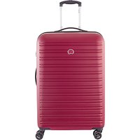 Delsey Segur 4 Wheel 70cm Medium Suitcase - Red