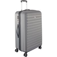 Delsey Segur 4 Wheel 78cm Large Suitcase - Grey