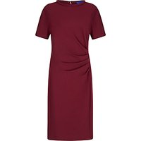 Winser London Miracle Short Sleeve Dress - Rich Burgundy