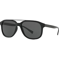 Burberry BE4233 Square Sunglasses - Matte Black/Grey