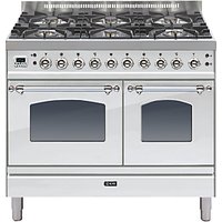 ILVE PDN1006E3 Milano Dual Fuel Range Cooker - Stainless Steel