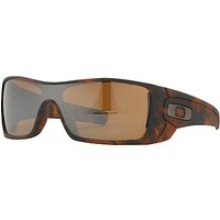 Oakley OO9101 Batwolf Rectangular Sunglasses - Tortoise/Brown