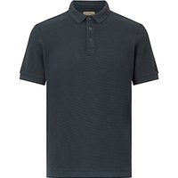 JOHN LEWIS & Co. Knitted Texture Polo Shirt - Navy