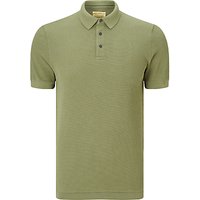 JOHN LEWIS & Co. Knitted Texture Polo Shirt - Green