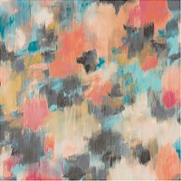 Harlequin Standing Ovation Exuberance Paste The Wall Wallpaper - Coral / Turquoise 111476