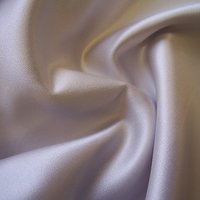 Carrington Fabrics Classique Satin Fabric - Silver