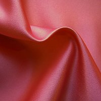 Carrington Fabrics Classique Satin Fabric - Coral