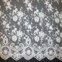 Carrington Fabrics Sienna Bridal Lace Fabric - Ivory