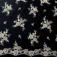 Carrington Fabrics Roxanne Bridal Lace Fabric - Ivory