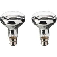 Diall B22 42W Halogen Dimmable Reflector Light Bulb Pack Of 2 - 3663602908999