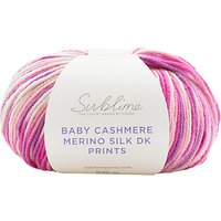 Sirdar Sublime Baby Cashmere Merino Silk Prints DK Yarn, 50g - Ballerina