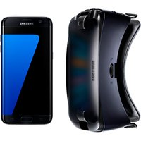 Samsung Galaxy S7 Smartphone, Android, 5.1, 4G LTE, SIM Free, 32GB With VR Headset - Black