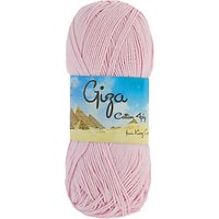 King Cole Giza Cotton 4 Ply Yarn, 50g - Pink