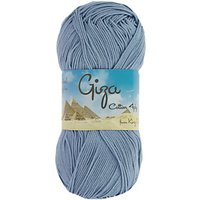 King Cole Giza Cotton 4 Ply Yarn, 50g - Bluebell