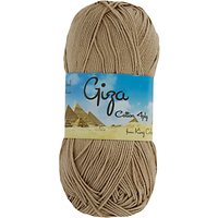 King Cole Giza Cotton 4 Ply Yarn, 50g - Pebble