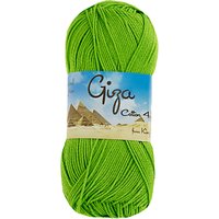 King Cole Giza Cotton 4 Ply Yarn, 50g - Green