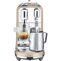 Nespresso Creatista Coffee Machine By Sage - Champagne
