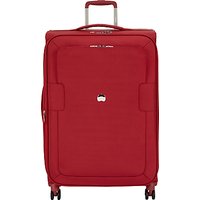 Delsey Vanves 76cm 4-Wheel Suitcase - Red