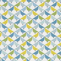Scion Lintu Wallpaper - Gecko / Pacific / Glacier 111521