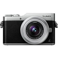 Panasonic Lumix DC-GX800 Compact System Camera With 12-32mm Interchangeable Lens, 4K Ultra HD, 16MP, 4x Digital Zoom, Wi-Fi, 3 Tiltable LCD Touch Screen - Silver