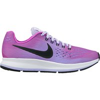 Nike Children's Air Zoom Pegasus 34 (GS) Running Shoes - Violet