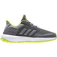 Adidas Children's Rapida Run K Lace Up Trainers - Grey/Yellow