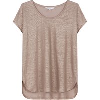 Gerard Darel Bonnie Linen T-Shirt - Sand