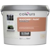 Colours Sand Matt Masonry Paint 5L - 03465493