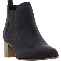 Dune Black Perin Pointed Toe Ankle Chelsea Boots - Navy