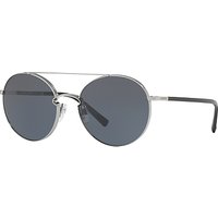 Valentino VA2002 Round Sunglasses - Silver/Grey