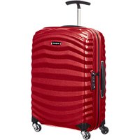 Samsonite Lite-Shock 4-Wheel 55cm Cabin Suitcase - Chilli Red