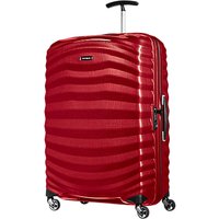 Samsonite Lite-Shock 4-Wheel 75cm Large Suitcase - Chilli Red