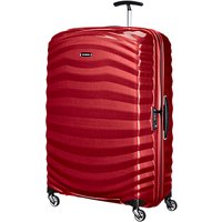 Samsonite Lite-Shock Spinner 4-Wheel 82cm Suitcase - Chilli Red