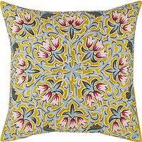 Liberty Fabrics & John Lewis Lodden Flower Cushion - Citrine