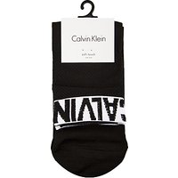 Calvin Klein Modern Logo Ankle Socks - Black/White