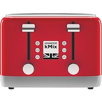 Kenwood KMix TFX750 4-Slice Toaster - Red