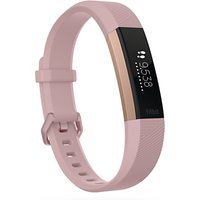 Fitbit Special Edition Alta HR Heart Rate And Fitness Tracker, Large - Rose Gold